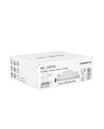 CABRERA * DOWNLIGHT LED 7W - 3000K
